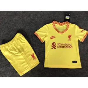 Liverpool 21-22 Kids Third Away Kit