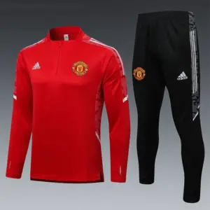 Manchester United FC 21-22 Red Tracksuit