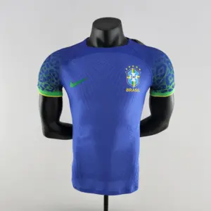 Brazil 2022 World Cup Away Player Version