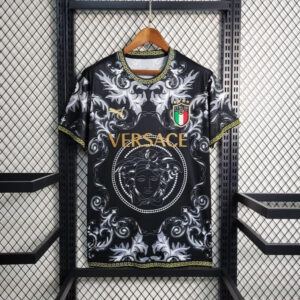 Italy 23 Football Shirt Black Special Edition