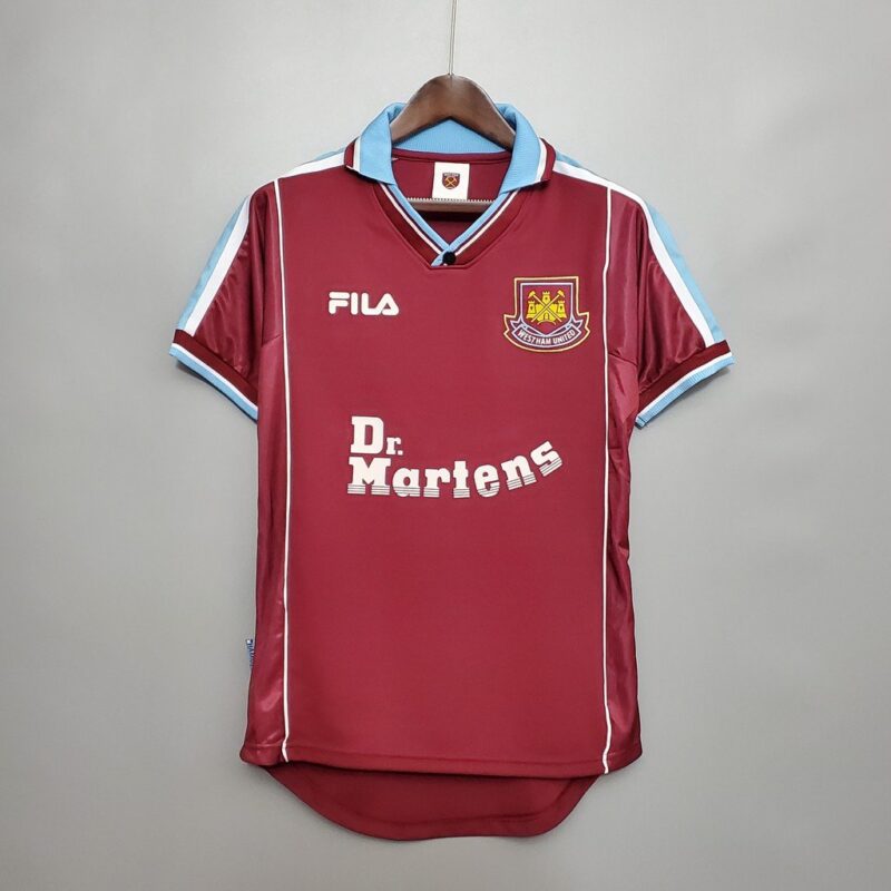 West Ham 99-01 Retro Home Kit