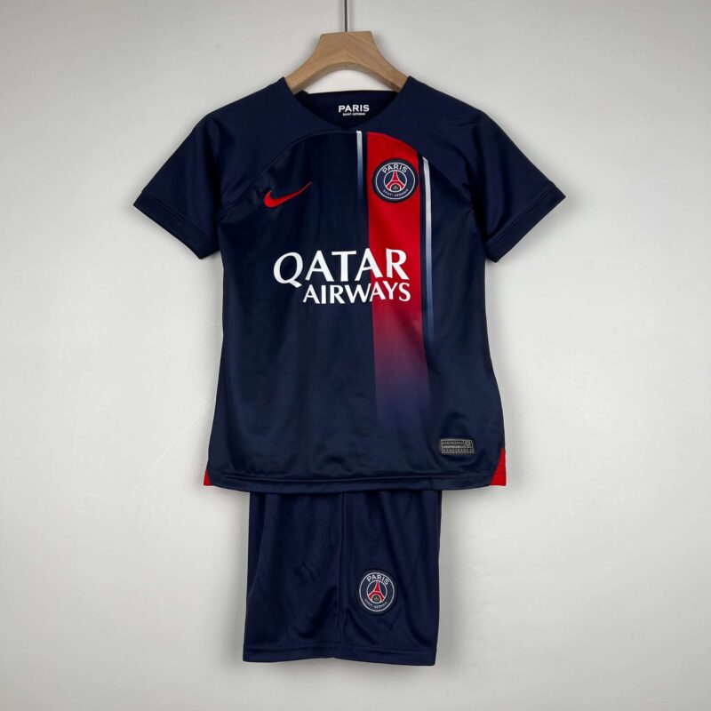 23/24 PSG Home Blue Special Edition Soccer Kids Kit
