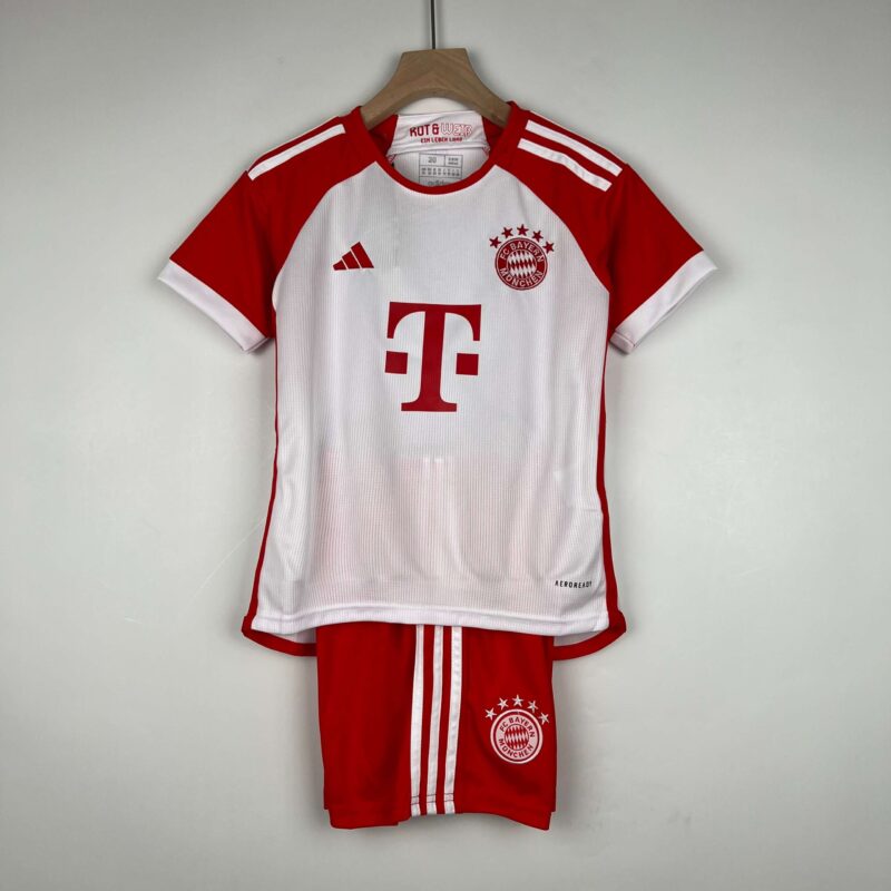 23/24 Bayern Munich White & Red Special Edition Kids Kit