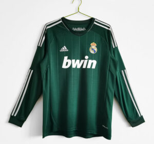 Real Madrid 12-13 Away Long Sleeve Retro Kit