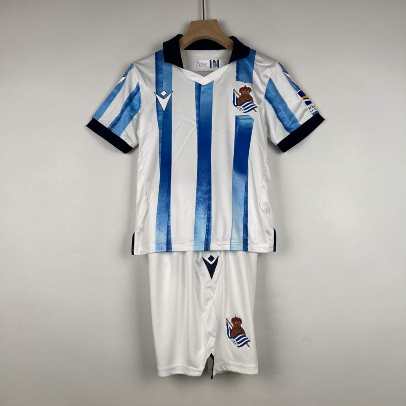 23/24 Real Sociedad White Special Edition Kids Kit