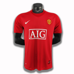 Manchester United 07-08 Retro Home Kit