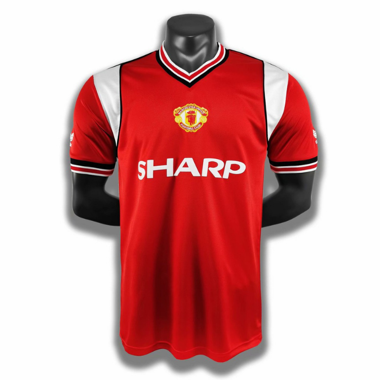 Manchester United 85-86 Retro Home Shirt