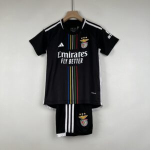 23/24 adidas Benfica Kids Black Special Edition Kids Jersey
