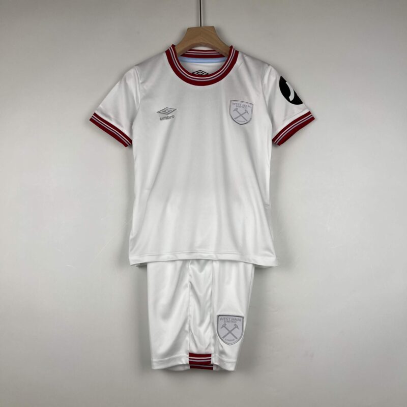23/24 West Ham United Home Away White Special Edition Kids Jersey