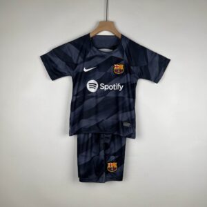 23/24 Goalkeeper Barcelona Black Special Edition Kids Jersey