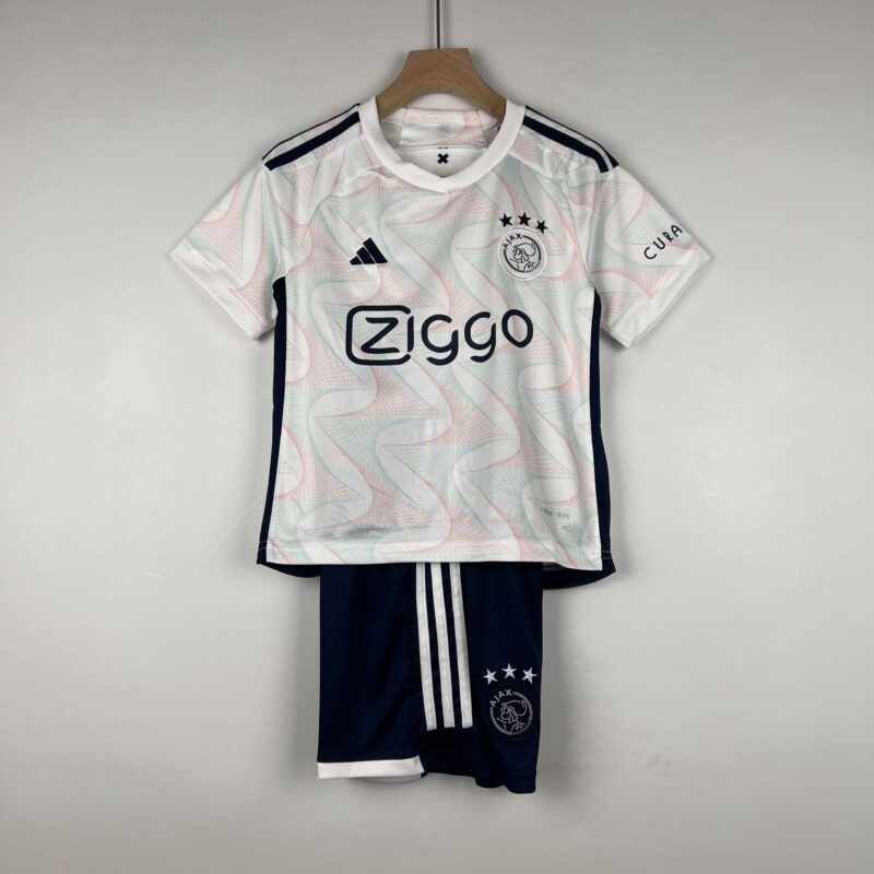 23/24 Ajax White Special Edition Kids Kit
