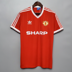 Manchester United 82 -83 Retro Home Kit