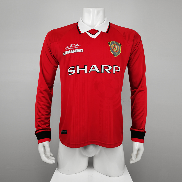 Manchester United 99-00 Retro Home (Long) Kit
