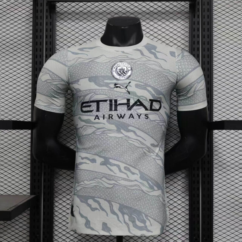 Manchester City 2024 Football Shirt Dragon kit Edition