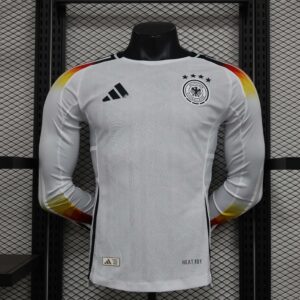 adidas Germany Euro 2024-25 Home Jersey | White - Long Sleeve