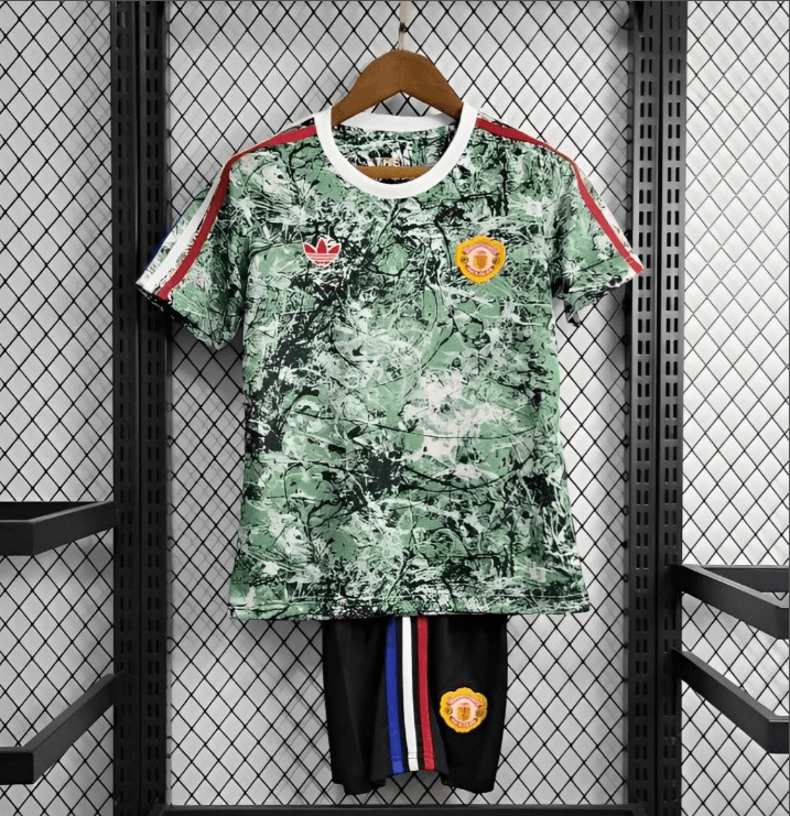 MUFC 2024 Stone Roses Special Edition Kids Kit