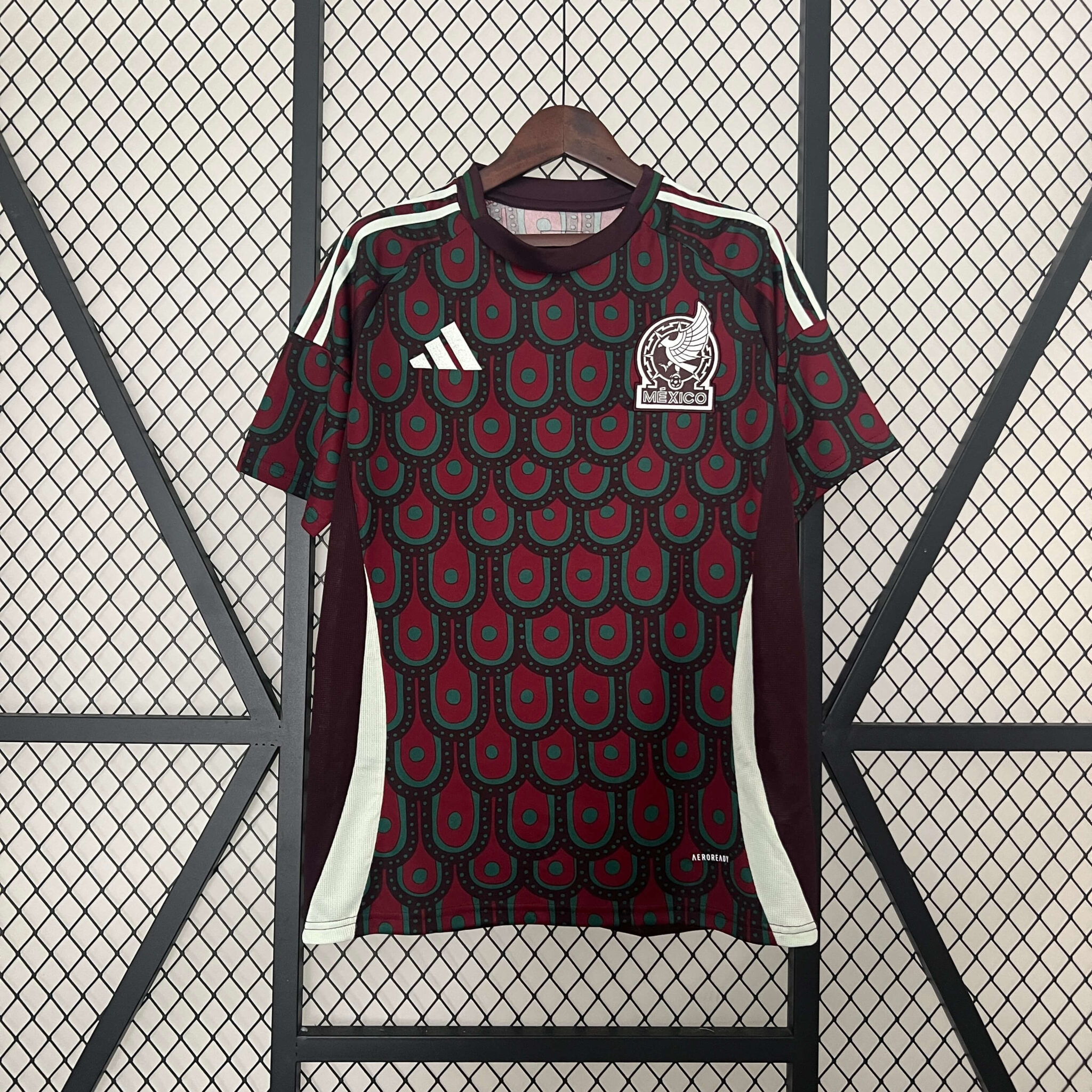 adidas Mexico 2024-25 Home Authentic Jersey – Multicolor