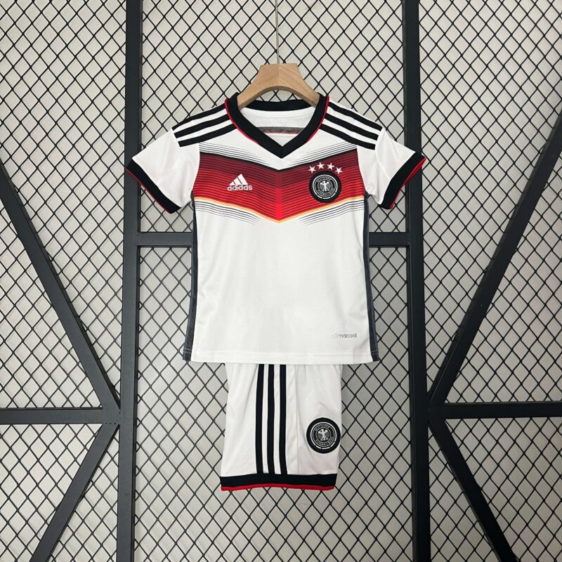 Germany 2014-15 Home Retro World Cup Jersey for Kids